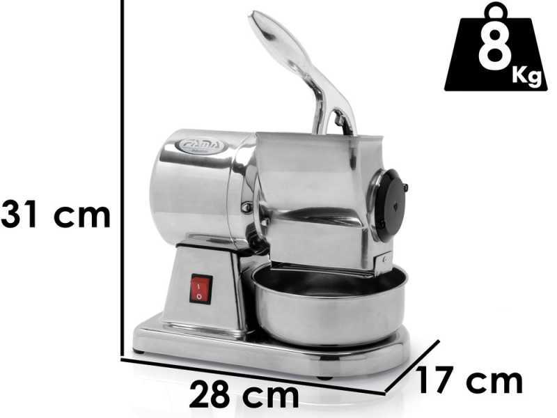 Fama Mignon GM - Electric Polished Aluminium Grater - 380W