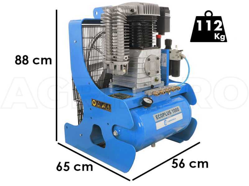 Campagnola PTO ECOPLUS 1000 PTO Driven Air Compressor with Three-Point-Hitch for Olive Harvesting and Pruning