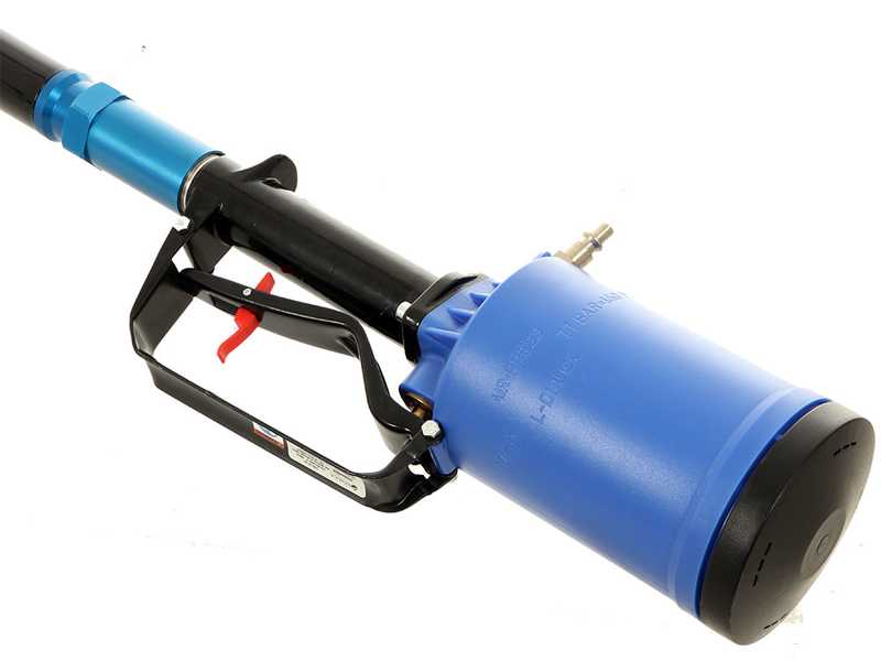 Paterlini Ara 8/U Pneumatic Pruning Shears - 1.0 m Fixed Pole - Compressed Air