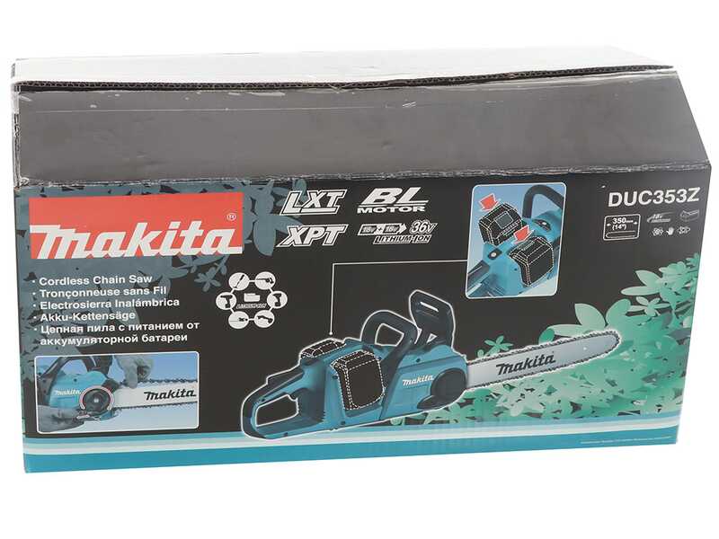Makita DUC353Z - Battery-powered Electric Chainsaw - 36V - WITHOUT BATTERY AND CHARGER