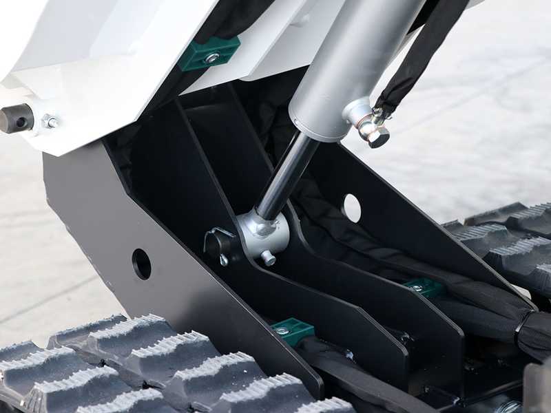 Seven Italy TH500C KM178-E Tracked Diesel Power Barrow - Hydraulic Dumper with Bucket 500 Kg