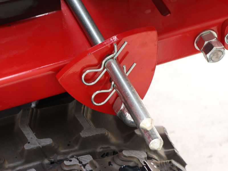 Ceccato Olindo Tritone BIG CINGO - Self-propelled track-mounted garden shredder on wheelbarrow - Honda GX390 engine