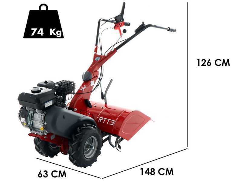 Eurosystems RTT 3 - Petrol Two-wheel Tractor - Brigs&amp;Stratton CR950 - 7HP