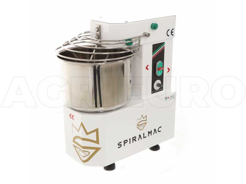SPIRALMAC SV5HH ROYAL - High Hydration Spiral Mixer - 10 Speeds - 5 Kg