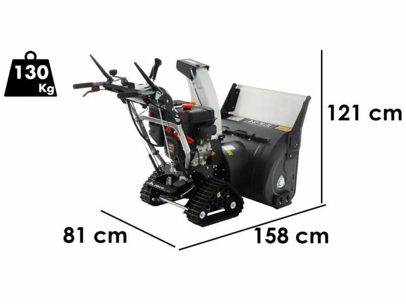 BlackStone B-ST 76 LTE - Petrol Snowplough - Tracked - Loncin 180F(D)S