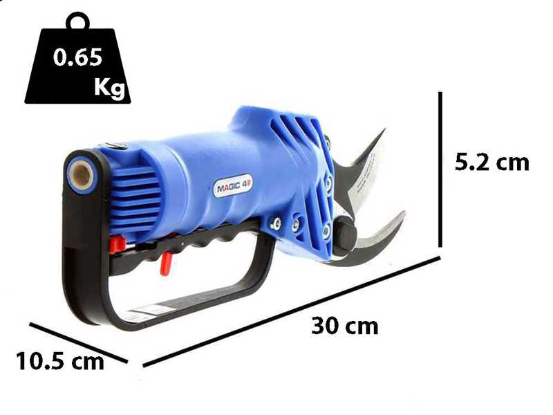 Paterlini Magic 4 Heavy-duty Pneumatic Pruning Shears - Compressed air