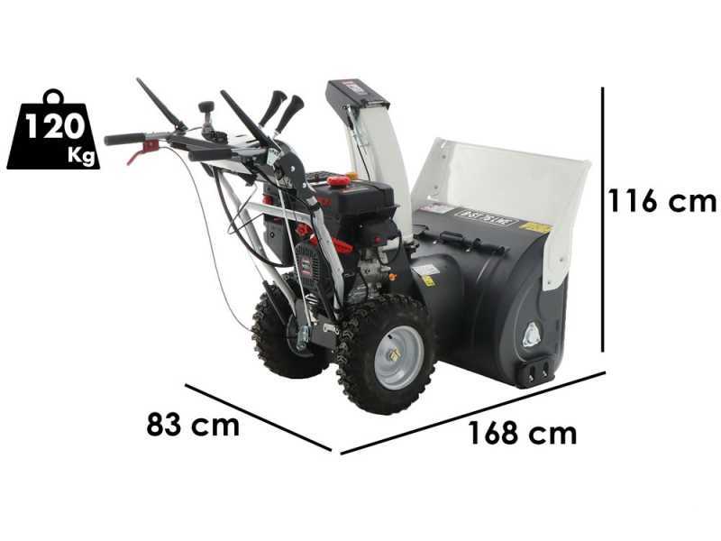 BlackStone B-ST 76 LWE - Petrol Snowplough - Loncin 180F(D)S