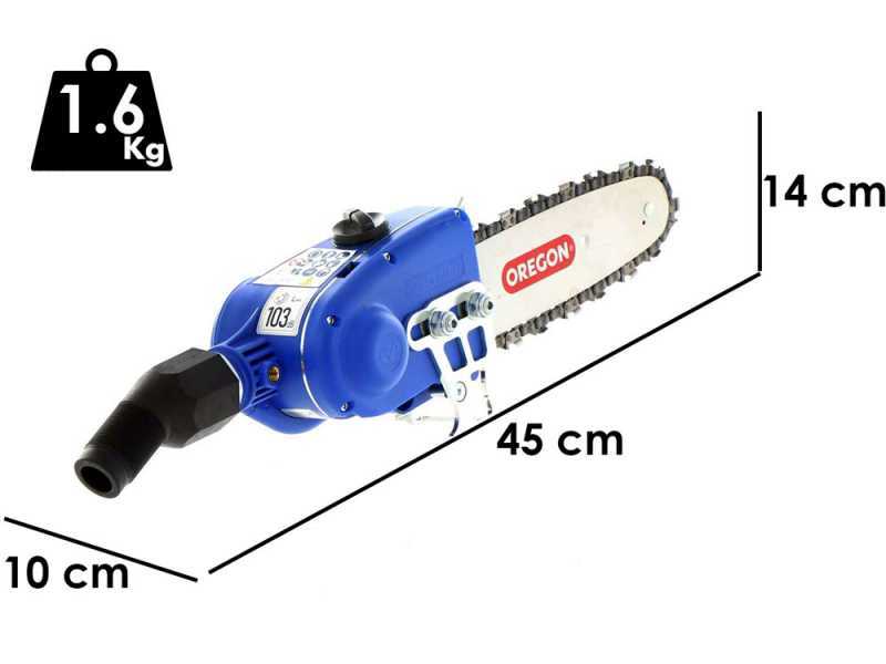 Paterlini JACK PA 8'' 1/4 Pneumatic Chain Pruner - on Extension Pole