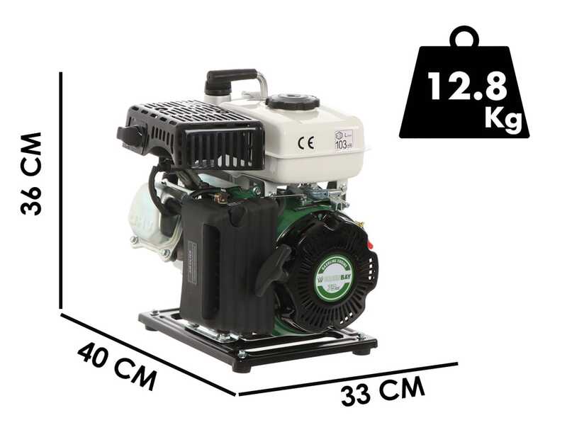 Greenbay GB-WP 40 Petrol Water Pump - 40 mm Fittings