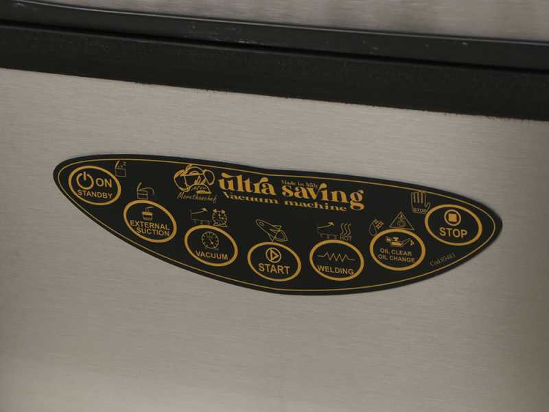 More than chef ULTRASAVING INOX - Chamber Vacuum Machine - 30 cm Sealing Bar