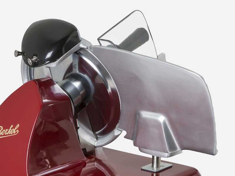 BERKEL Red Line 250 Red - Meat Slicer with 250mm Chrome-plated Steel Blade