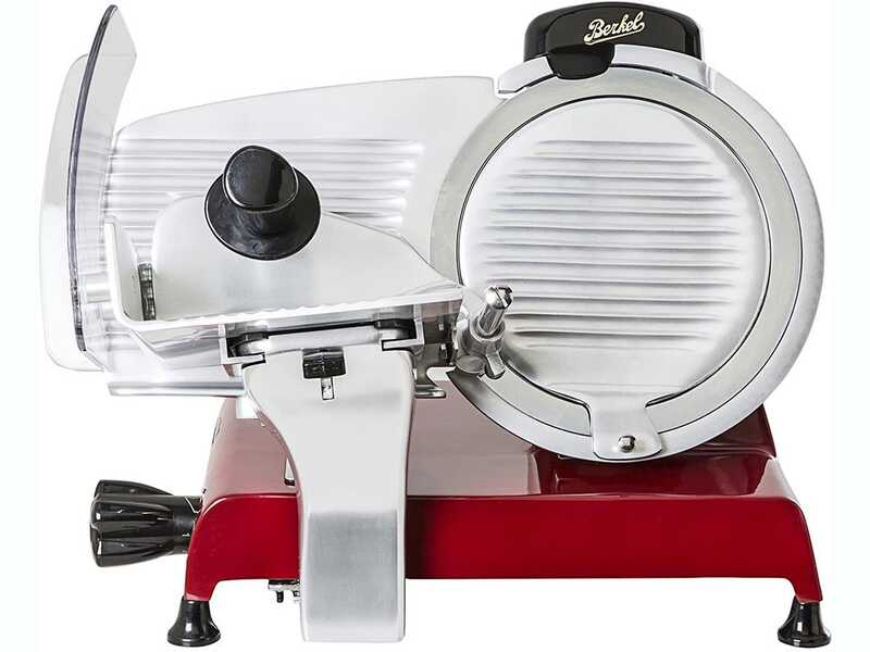 BERKEL Red Line 250 Red - Meat Slicer with 250mm Chrome-plated Steel Blade