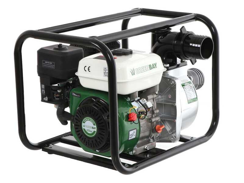 Greenbay GB-WP 80 Petrol Water Pump - with 80 mm Fittings