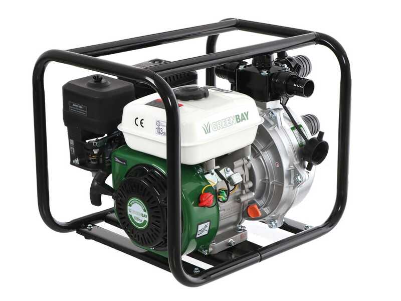 Greenbay GB-HPWP 50 Petrol Water Pump - High Head Lift - with 50/40/40 Fittings
