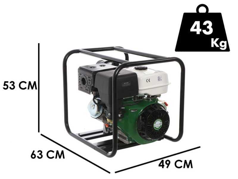 Greenbay GB-HPWP 80 Petrol Water Pump - High Head Lift - with 80 Fittings