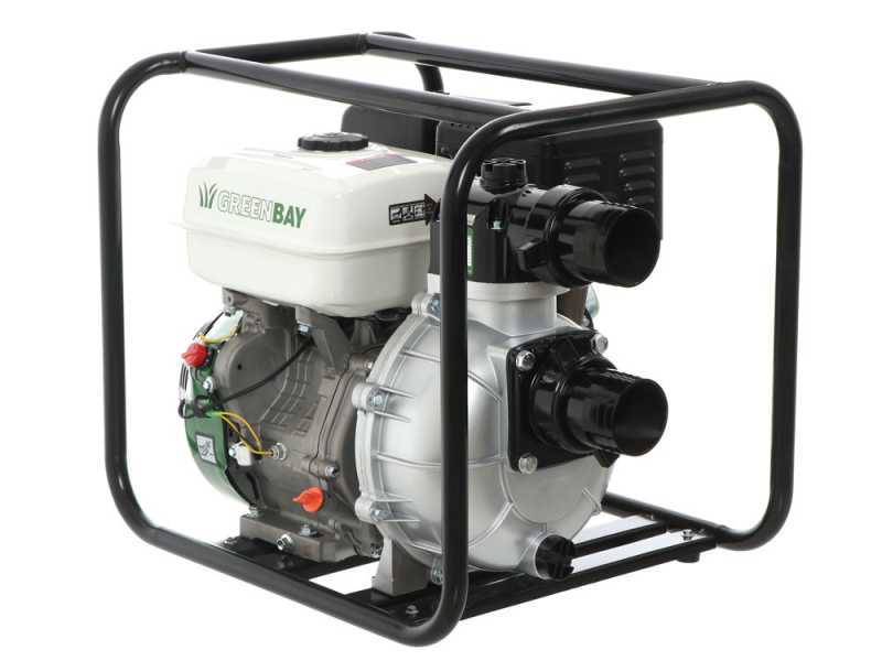 Greenbay GB-HPWP 80 Petrol Water Pump - High Head Lift - with 80 Fittings
