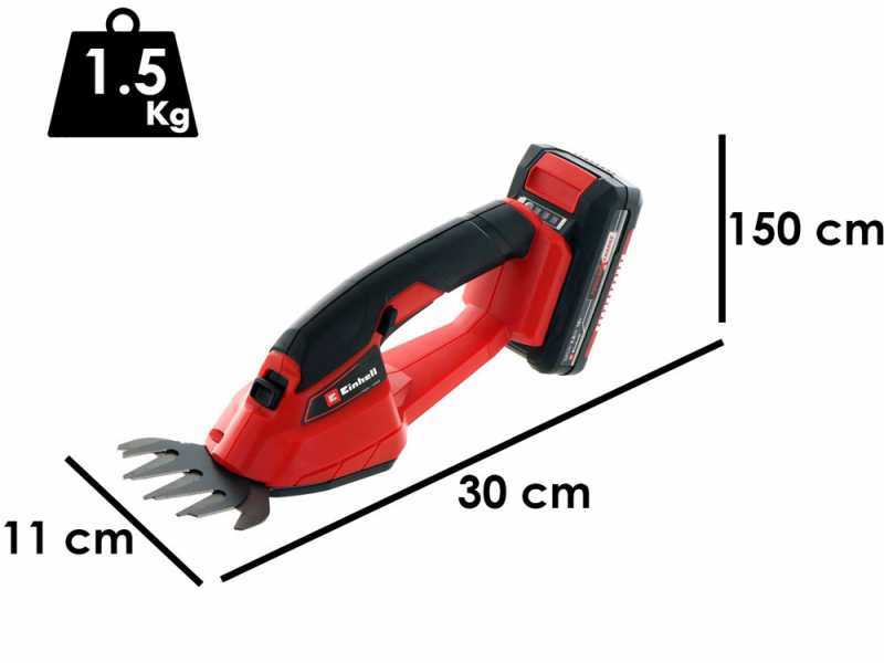 Einhell GE-CG 18/1 Li-Solo - Battery powered grass-cutting shears - BATTERY AND CHARGER NOT INCLUDED