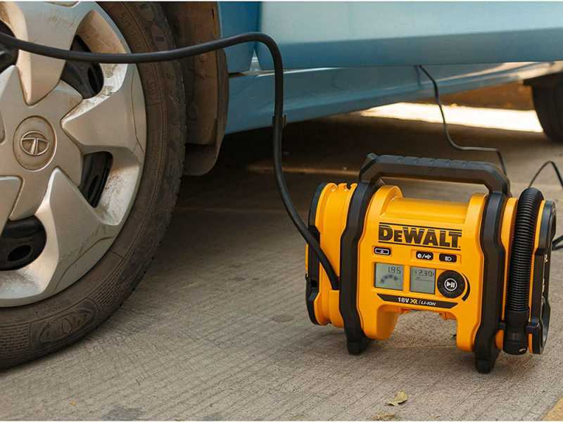 Dewalt air compressor 18v outlet