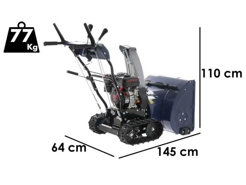 BullMach BM-61 LT - Petrol Snowplough - Tracked - Loncin H200