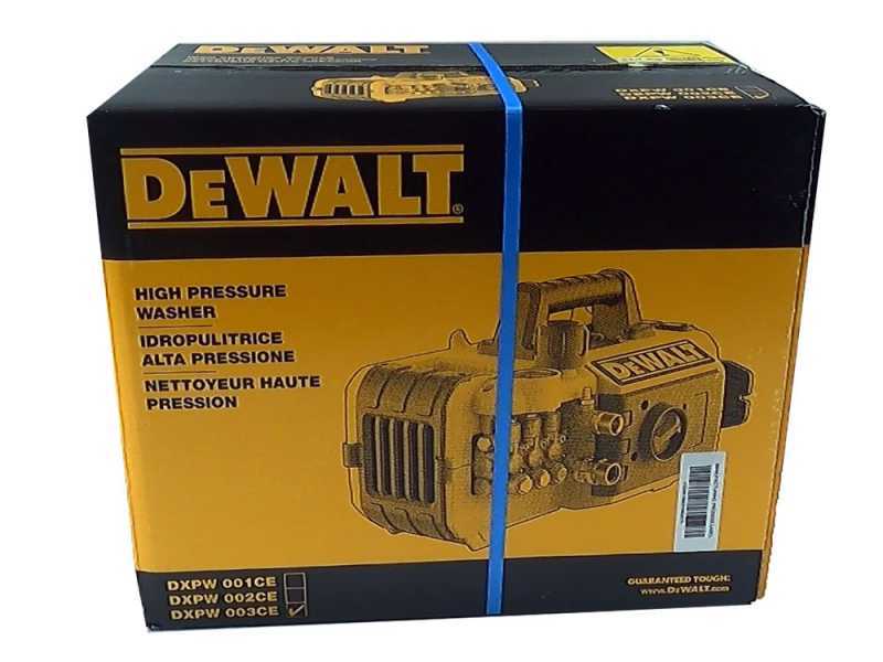 DeWalt DXPW 003CE KART Pressure Washer 150 Max bar -  630 L/H Max flow rate - with removable cart