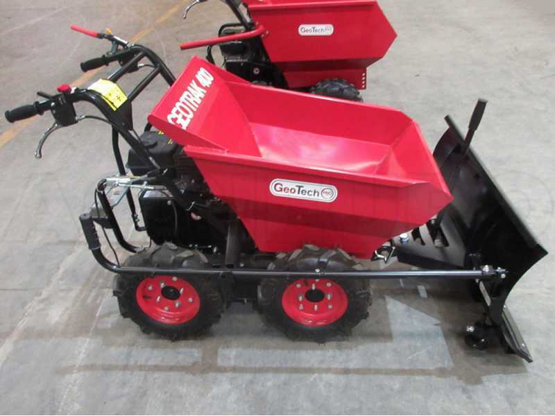 Front Shovel for GEOTRAK 400 Tracked Power Barrow with 400 Kg dumper