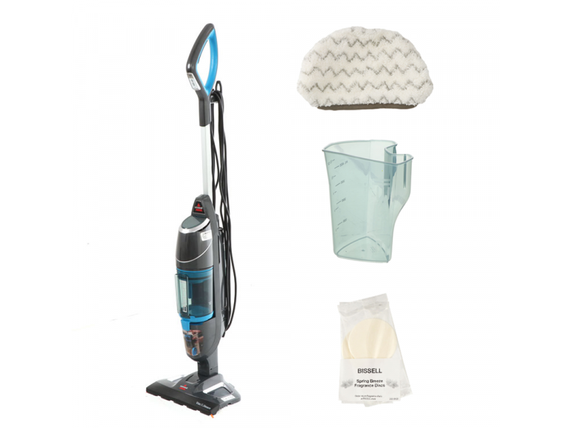 BISSELL Vac Steam Steam Cleaner Electric1600W For Hard Floors Tiles and Parquets