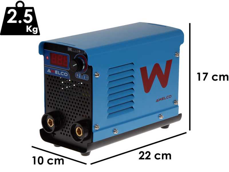 MMA Awelco AX180 Inverter Electrode Welding Machine -  with MMA Kit - 30%160A Cycle