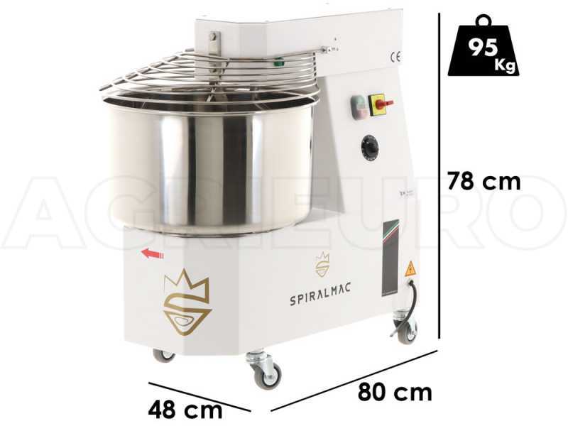 SPIRALMAC SV38 - Spiral Mixer - Three-phase - 38Kg - 2 HP