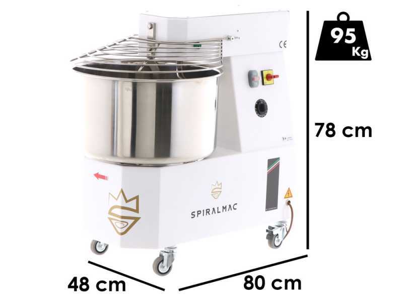 SPIRALMAC SV38 - Spiral mixer - Three-phase - 2 speeds - 38 Kg