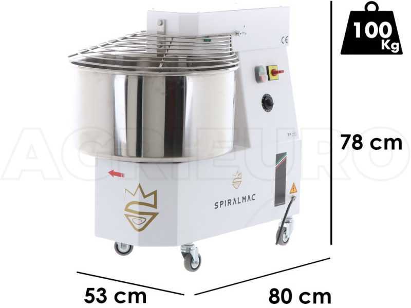SPIRALMAC SV44 - Spiral mixer - Single phase - 44 Kg - 2 HP
