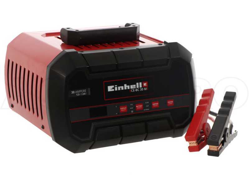 Einhell CE-BC 30 M - Battery Charger, Starter and Maintainer - with microprocessor