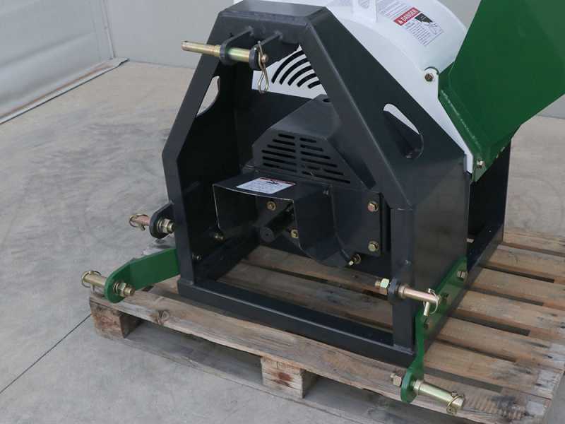 GreenBay GB-WTRC 150 - Tractor-mounted garden shredder - Drum rotor