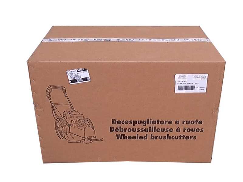 Blue Bird FLO SPEED 7HO - Petrol Rough Cut Mower - Blade and Line - Honda GCVx 170 