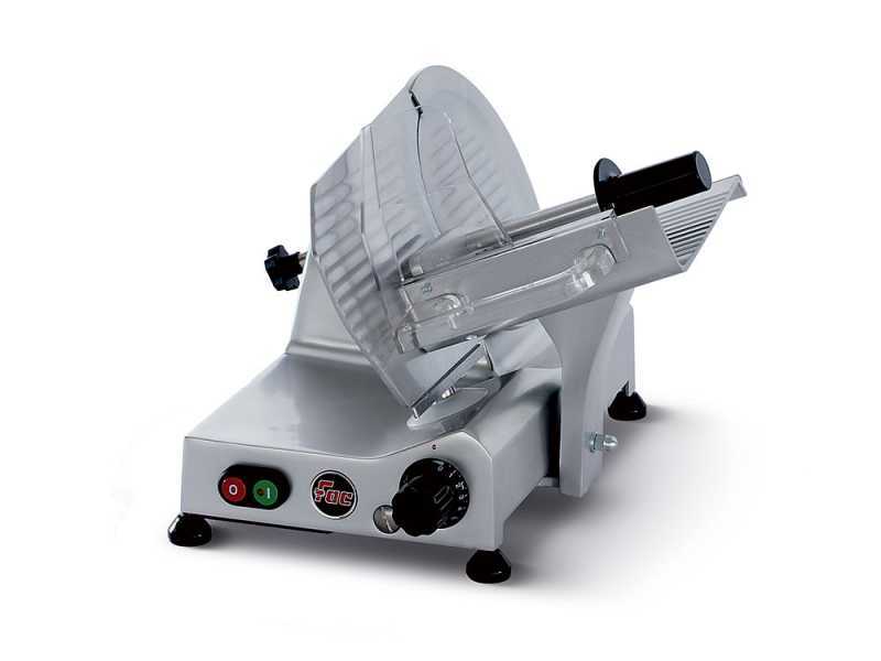 FAC S220 - Meat Slicer with 220 mm Blade - Easy-to-clean parts - 185W