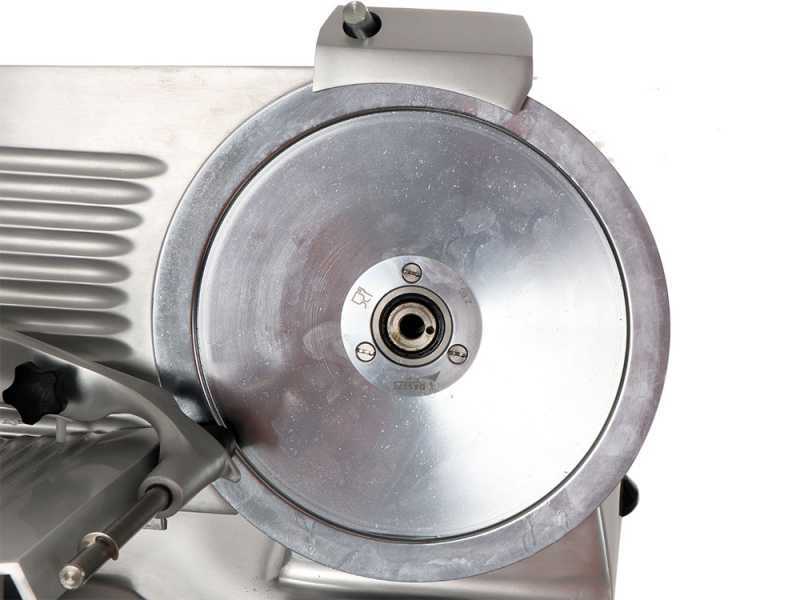 FAC F 250 R - Meat Slicer with 250 mm Blade - Easy-to-clean parts - Fixed Sharpener