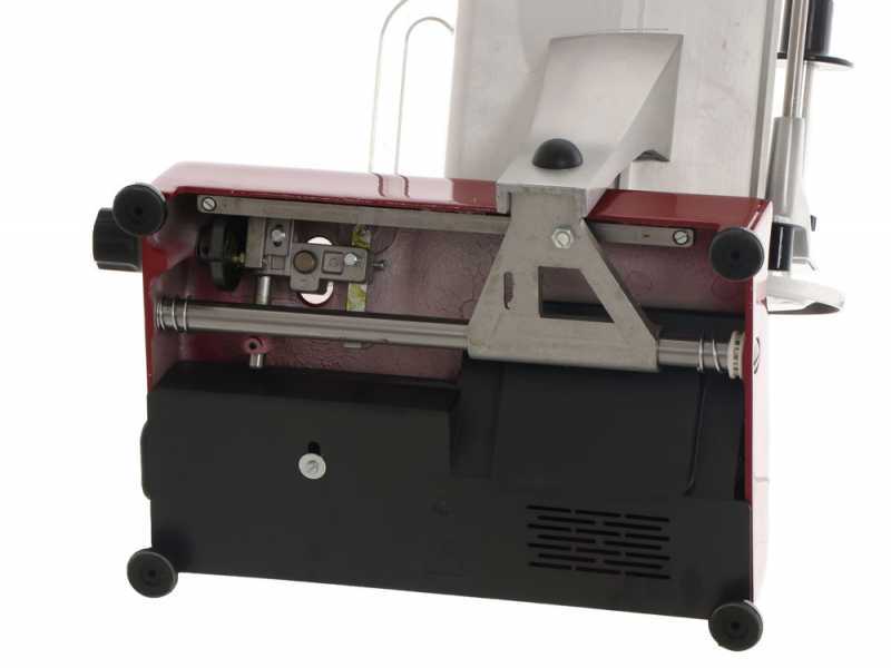 FAC F 250 R Red - Meat Slicer with 250 mm Blade - Easy-to-clean parts  - Fixed Sharpener