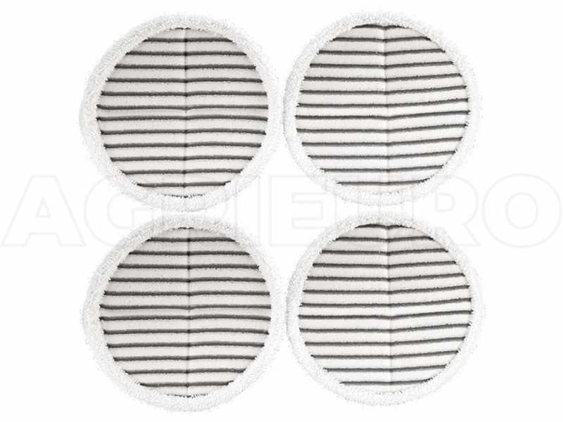 Kit with 4 BISSELL SpinWave Pads Abrasive Mop Clothes