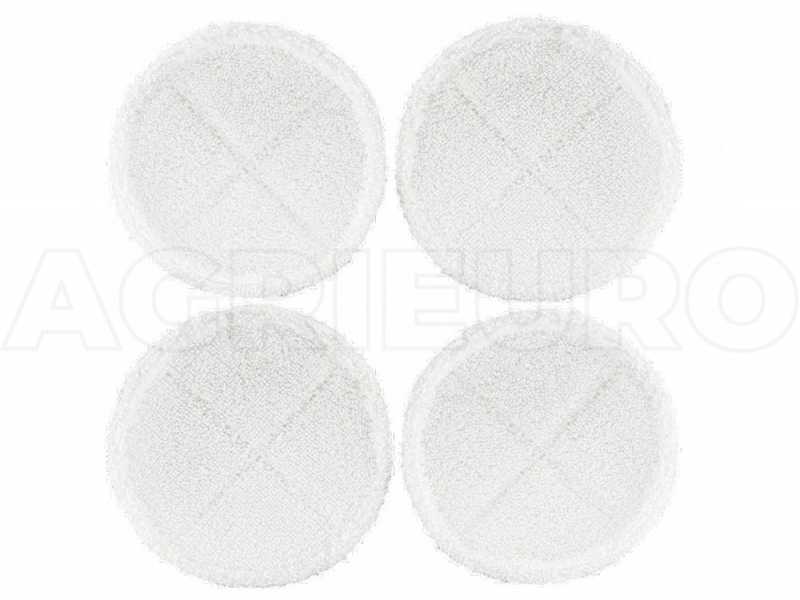 Kit with 4 BISSELL SpinWave Pads Soft Mop Clothes