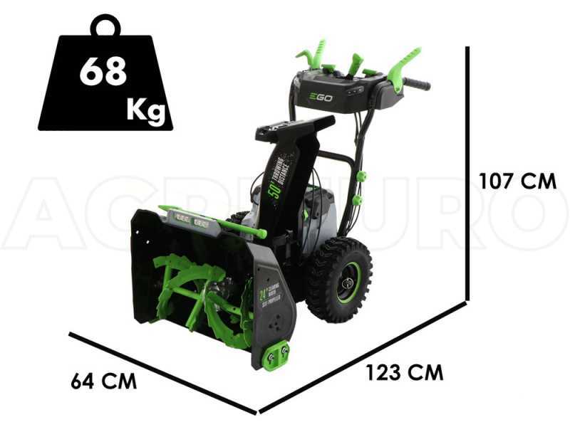 EGO SNT 2400E - Battery-powered Snowplough - BATTERY AND CHARGER NOT INCLUDED