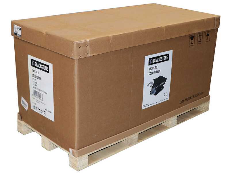 BlackStone TB 3250 D Tracked Power Barrow - Manual dumper - Max load capacity 320 Kg