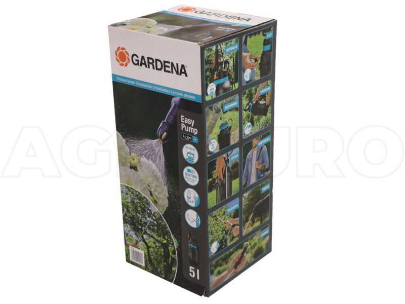 Gardena Easypump 5 lt. 11136-20 - Sprayer Pump - 5V - 2.6 Ah 