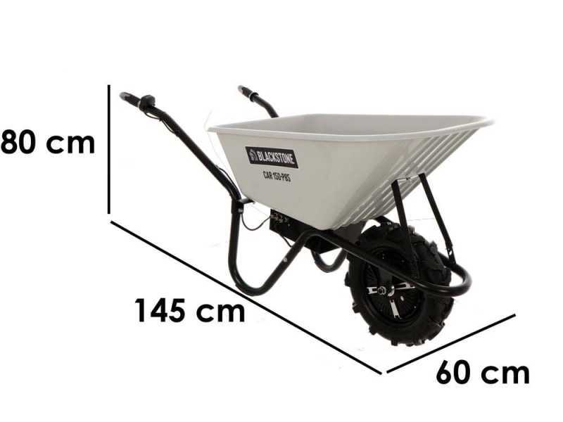 Blackstone CAR 150-P85 Electric Wheelbarrow - 24V/12ah Battery