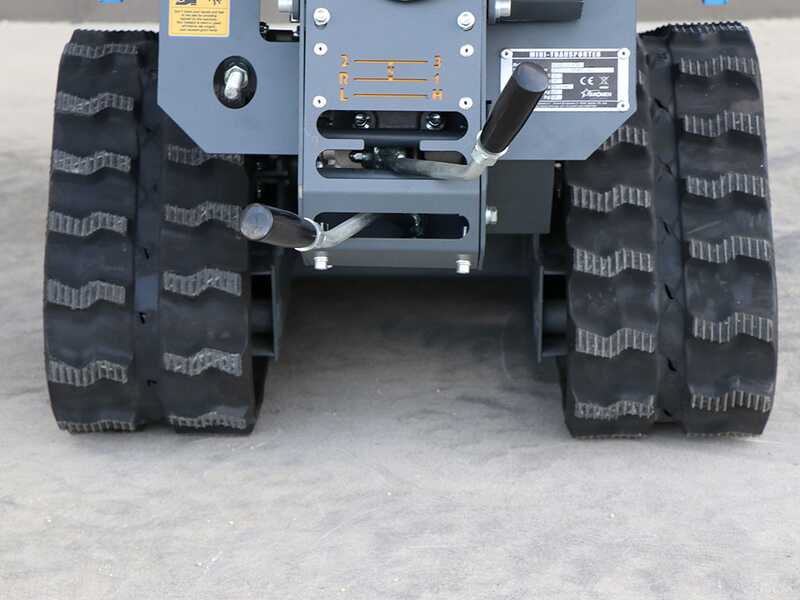 EuroMech EM400H-Agri Tracked Power Barrow - Extendable barrow with 400 Kg load capacity
