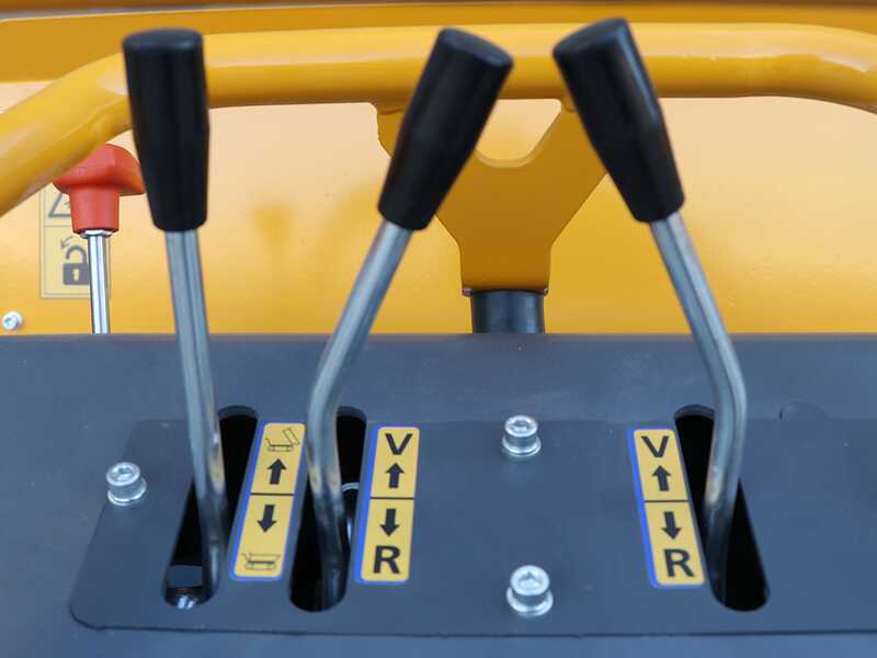 EuroMech EM500H-Dump Tracked Power Barrow - Hydraulic dumper 500 Kg - Hydrostatic transmission
