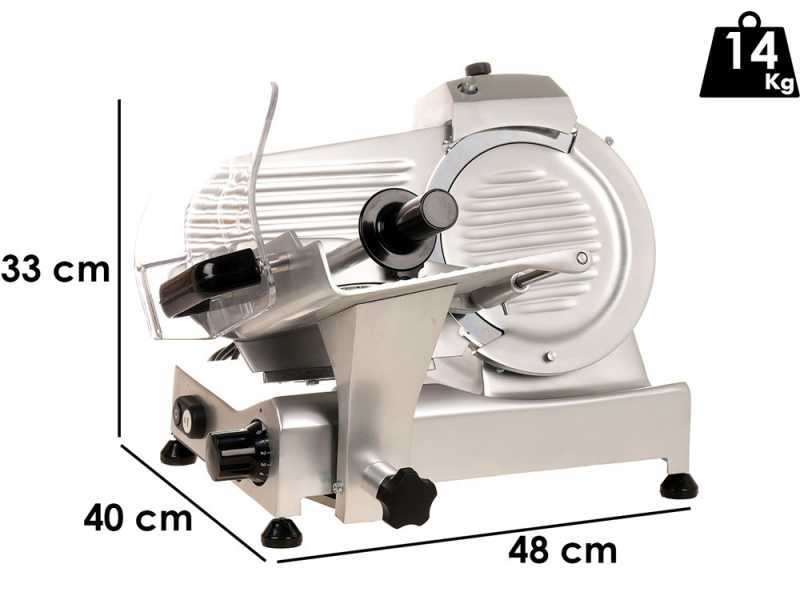 FAC S220AF - CE Professional Meat Slicer- Anodized Aluminium Alloy Body