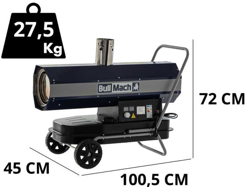 BullMach BM-IDH 30KW - Diesel Hot Air Generator - Indirect Combustion