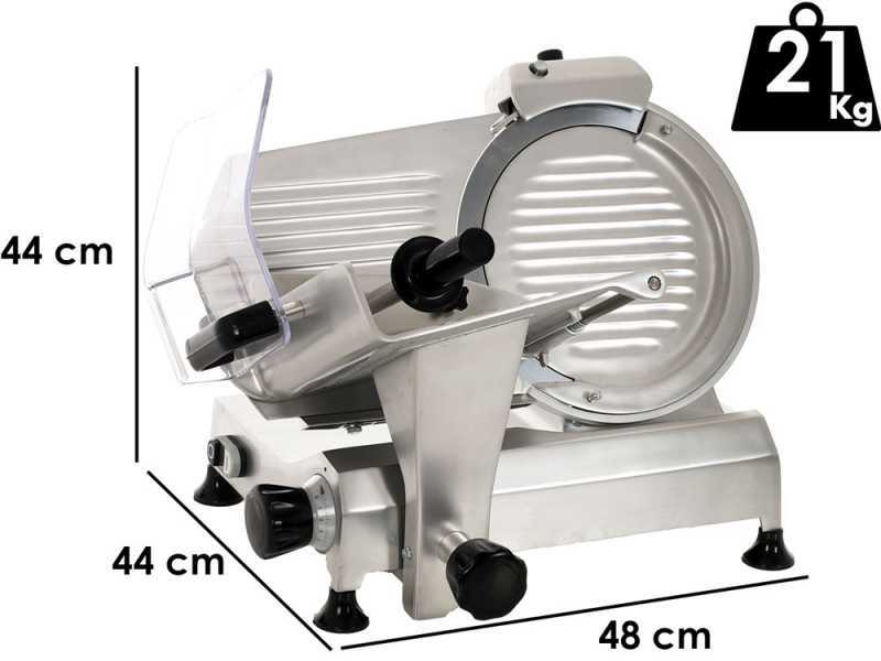 FAC F300E - Gravity Meat Slicer - CE Professional - Anodized Aluminium Alloy Body