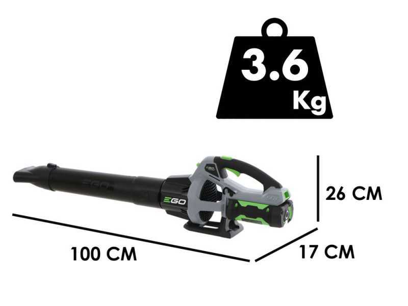 EGO - EGO LB5300E Battery-powered Leaf Blower with brushless motor - 56V - 2.5Ah