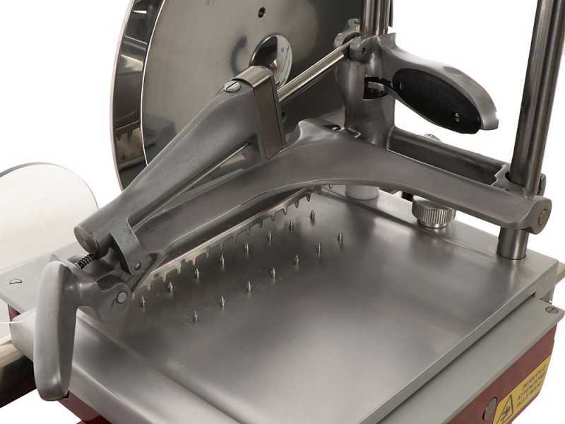 FAC F 300 C Flywheel Meat Slicer - Curvy Line - Flywheel with Flower Design