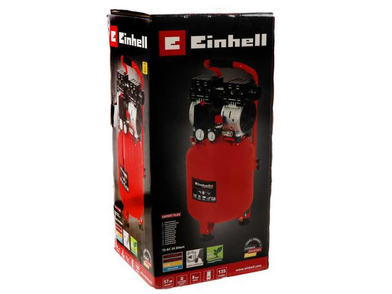 Einhell TE-AC 24 Silent - Electric Silenced Air Compressor